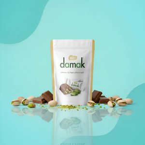Nestlé Damak, шоколадные конфеты с фисташкой (пакет), вес уточнить