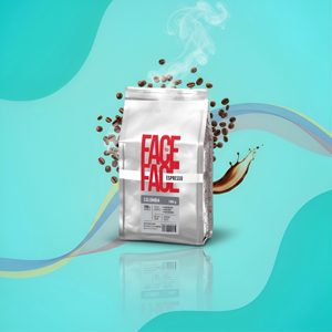 Кофе в зёрнах Face to Face Espresso Colombia 1 кг