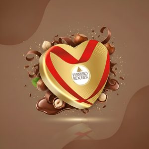 Ferrero Rocher (сердце), 125 г