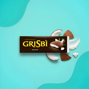 Печенье Grisbì Cocco с кокосовым кремом 135 г