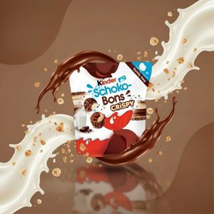 Конфеты Kinder Schoko-Bons Crispy с хлопьями 123 г