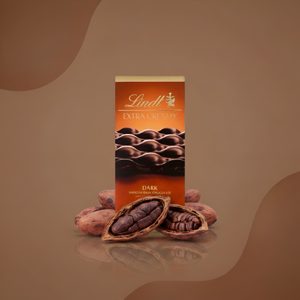 Lindt Extra Creamy Dark, тёмный шоколад, 100 г