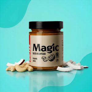 Magic Nutz паста из орехов, кешью-кокос, 250 г