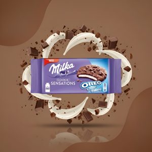 Milka Cookie Sensations Oreo, 156 г