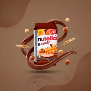 Nutella B-ready вафельный батончик 2 шт 44 г