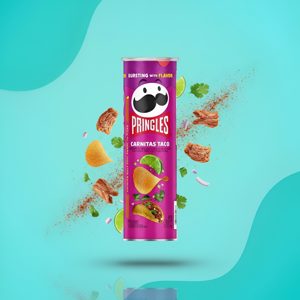 Pringles Свинина тако карнитас, 156 г