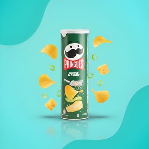 Pringles Сыр и лук, 165 г