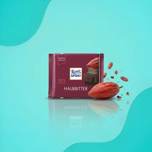 Шоколад Ritter Sport Halbbitter тёмный 50% какао 100 г