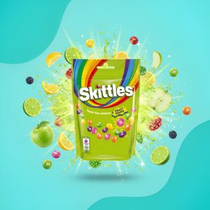 Skittles Crazy Sours (кислые), 136 г