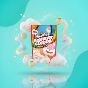 Skittles Squishy Cloudz Фрукты, 94 г