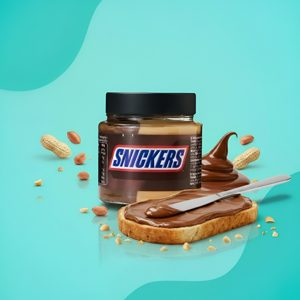 Snickers, шоколадно-арахисовая паста, 330 г (вес уточнить)