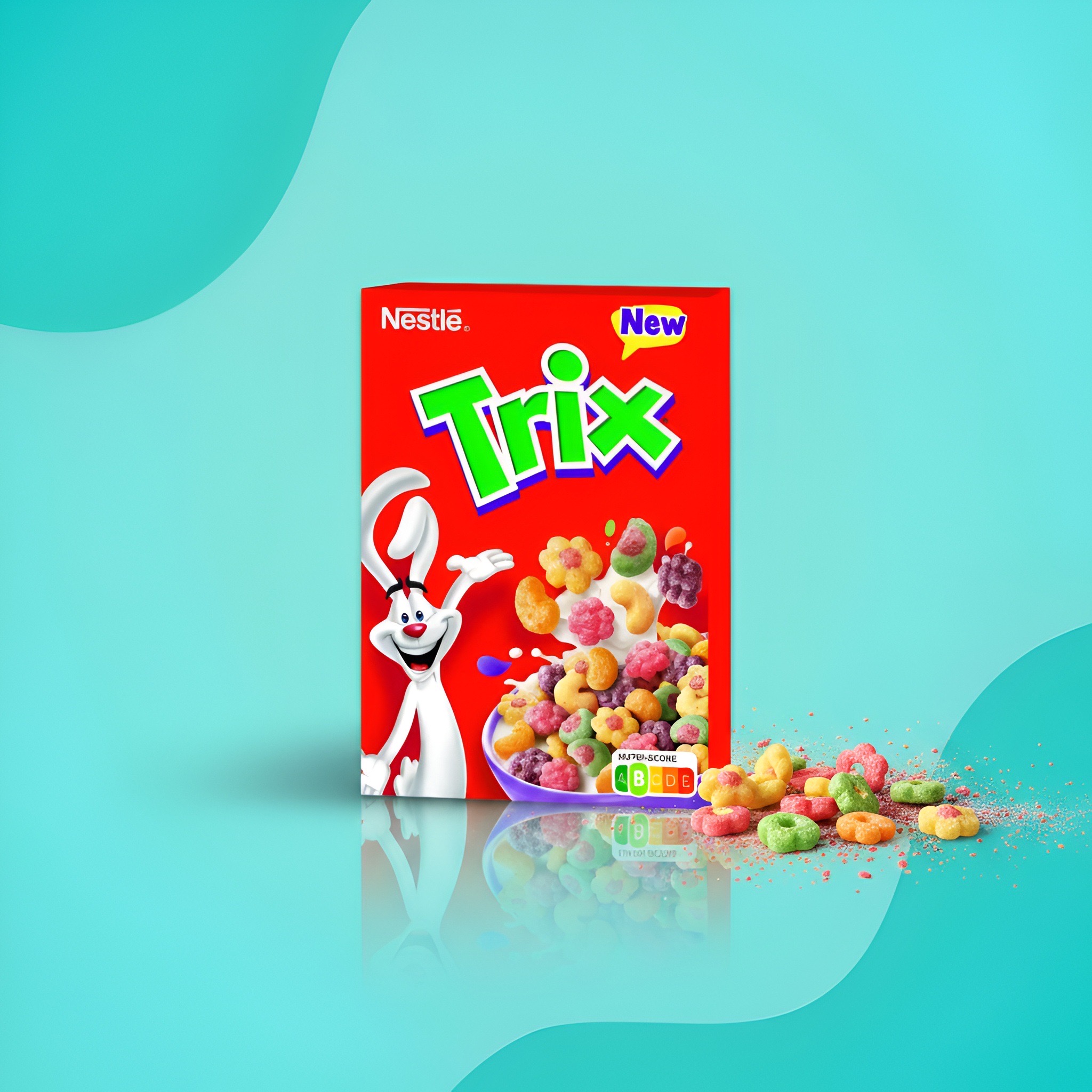 Nestlé Trix, готовый завтрак (фруктовые шарики), вес уточнить