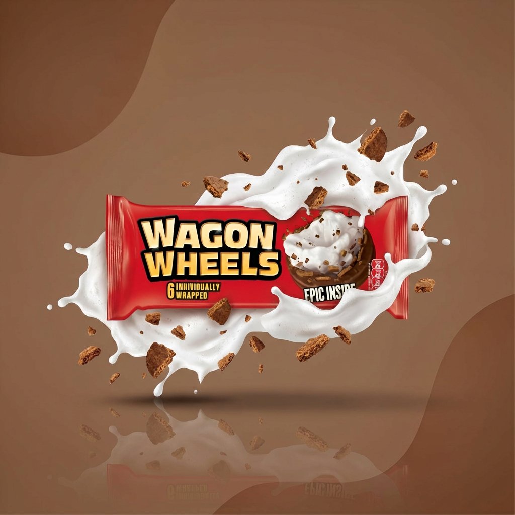 Печенье Wagon Wheels с маршмеллоу в шоколаде 220 г