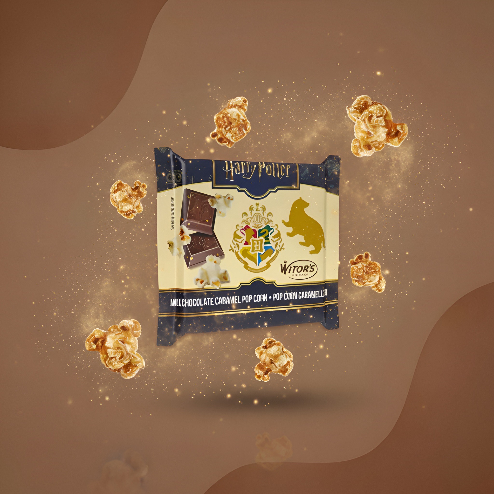 Witor's Harry Potter Milk Caramel Popcorn молочный с попкорном 100 г