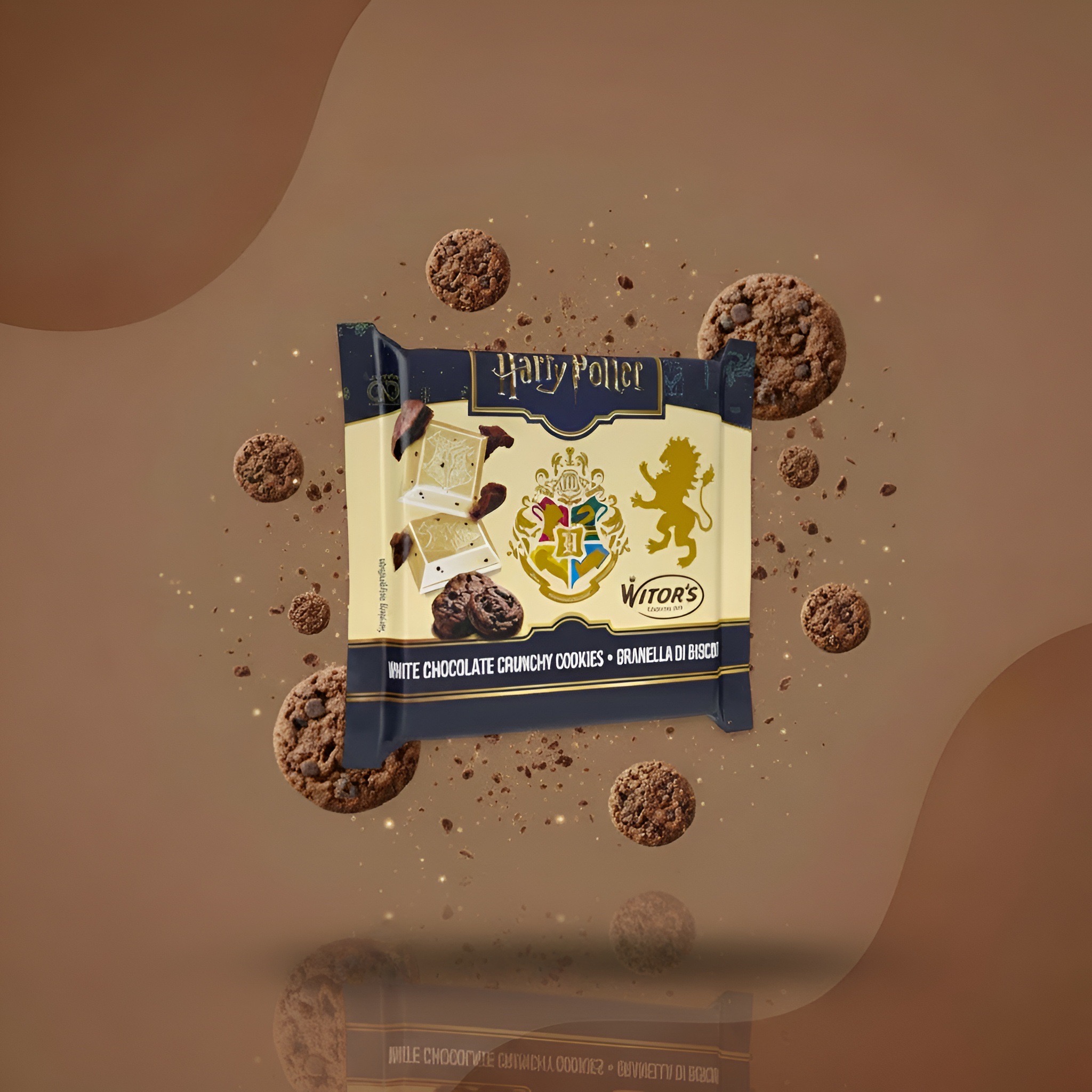Witor's Harry Potter White Crunchy Cookies белый с печеньем 100 г