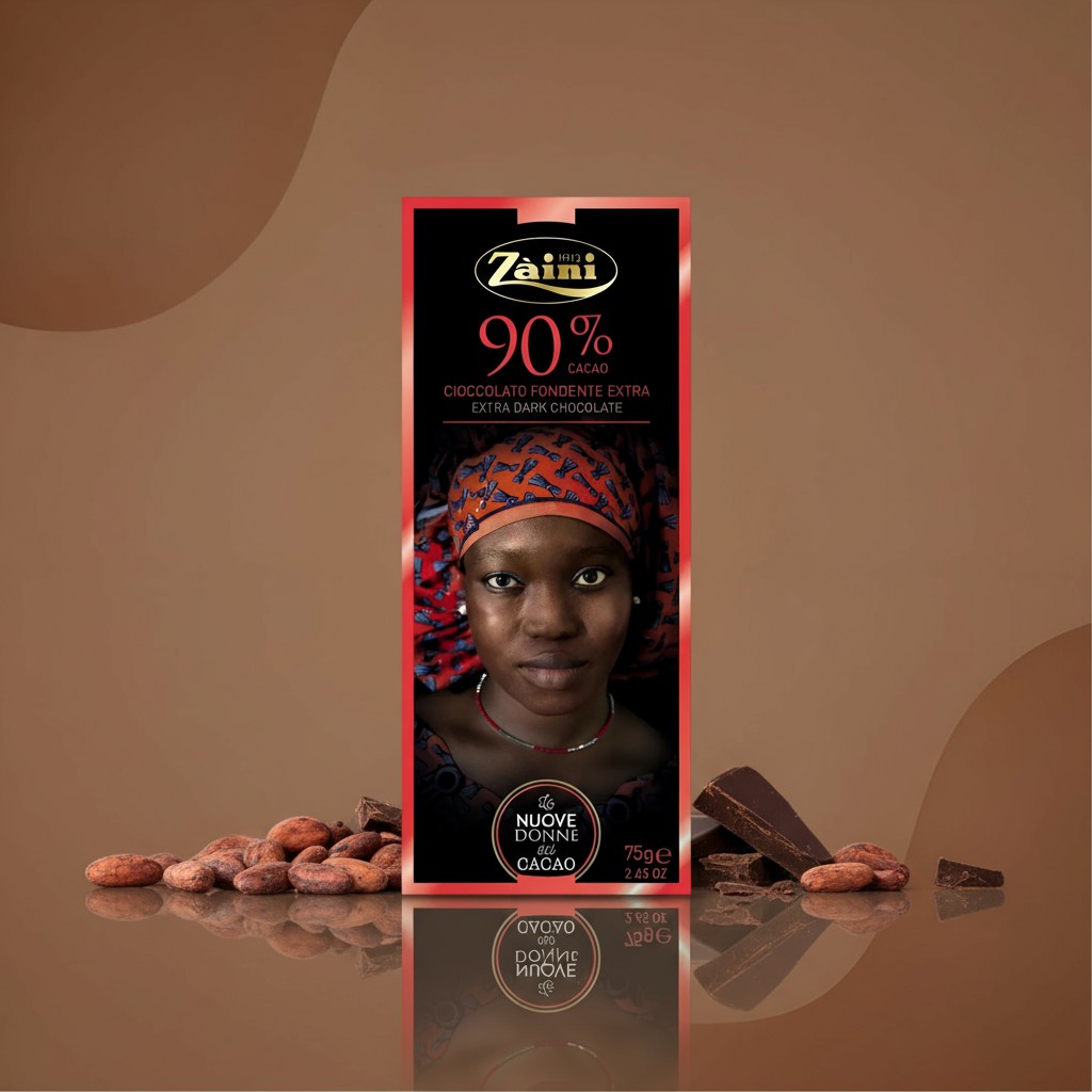Zaini тёмный шоколад 90% какао, 75 г